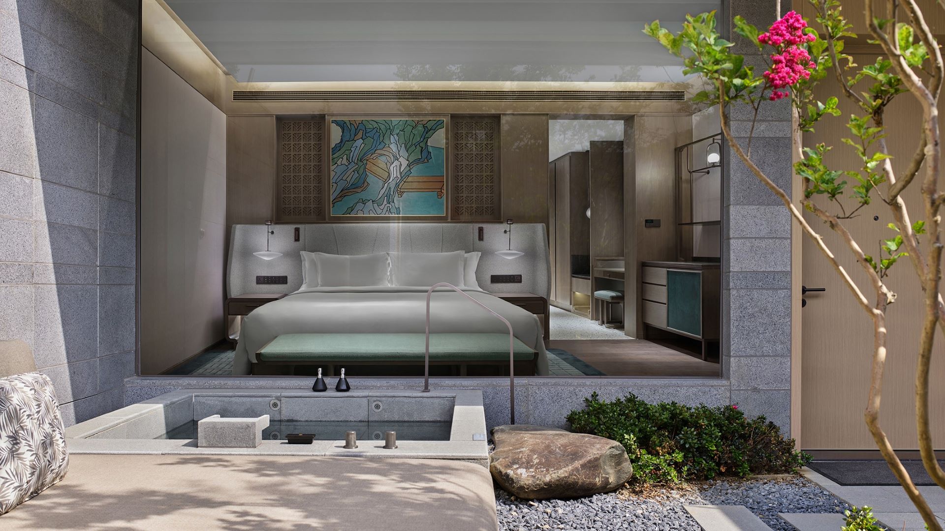 庭院泡池_日Courtyard Pool (2)